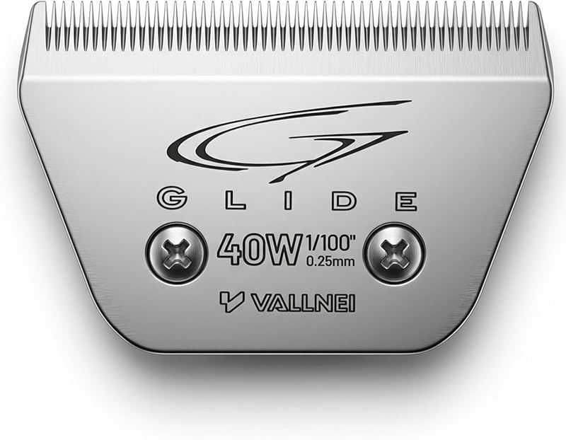 Lâmina de Reposição para Máquina de Tosa 40W Wide, Corte de 0,25 mm, VALLNEI – Pacote com 1