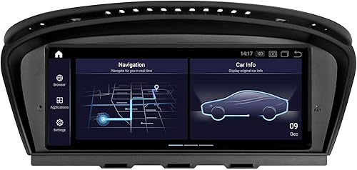 Miniatura 1 de PEMP para BMW E60 E90 CIC Android carplay pantalla, Qualcomm 8-core 4GB+64GB Android auto Display (2009-2012)