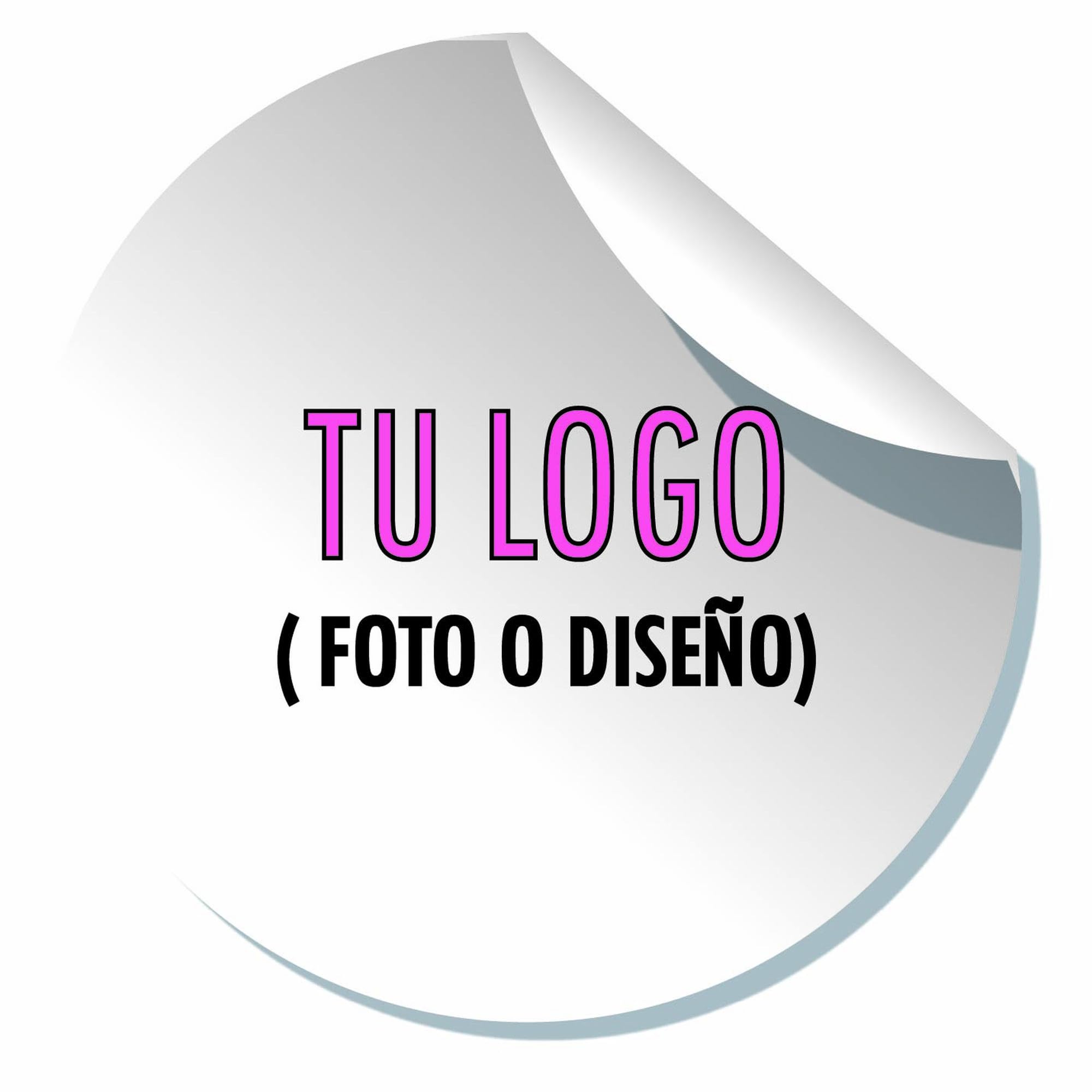 Pegatinas Personalizadas Multiusos 100 Stickers Redonda para Regalos, Eventos, Logo, Libros, Packaging