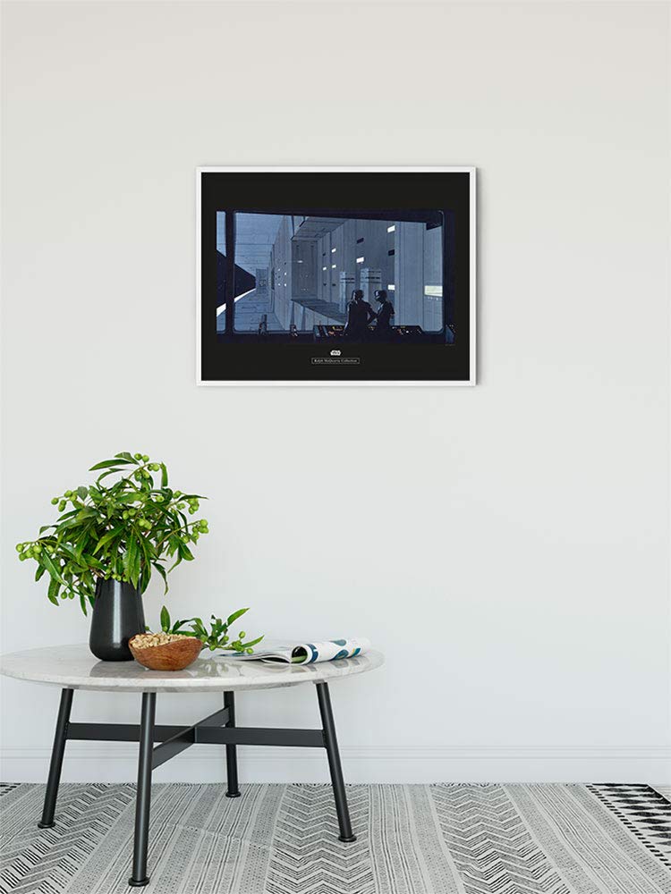 Komar Wandbild „Star Wars Death Star Control“ – 70x50 Cm, Kunstdruck Auf Premium-Papier, Ohne Rahmen