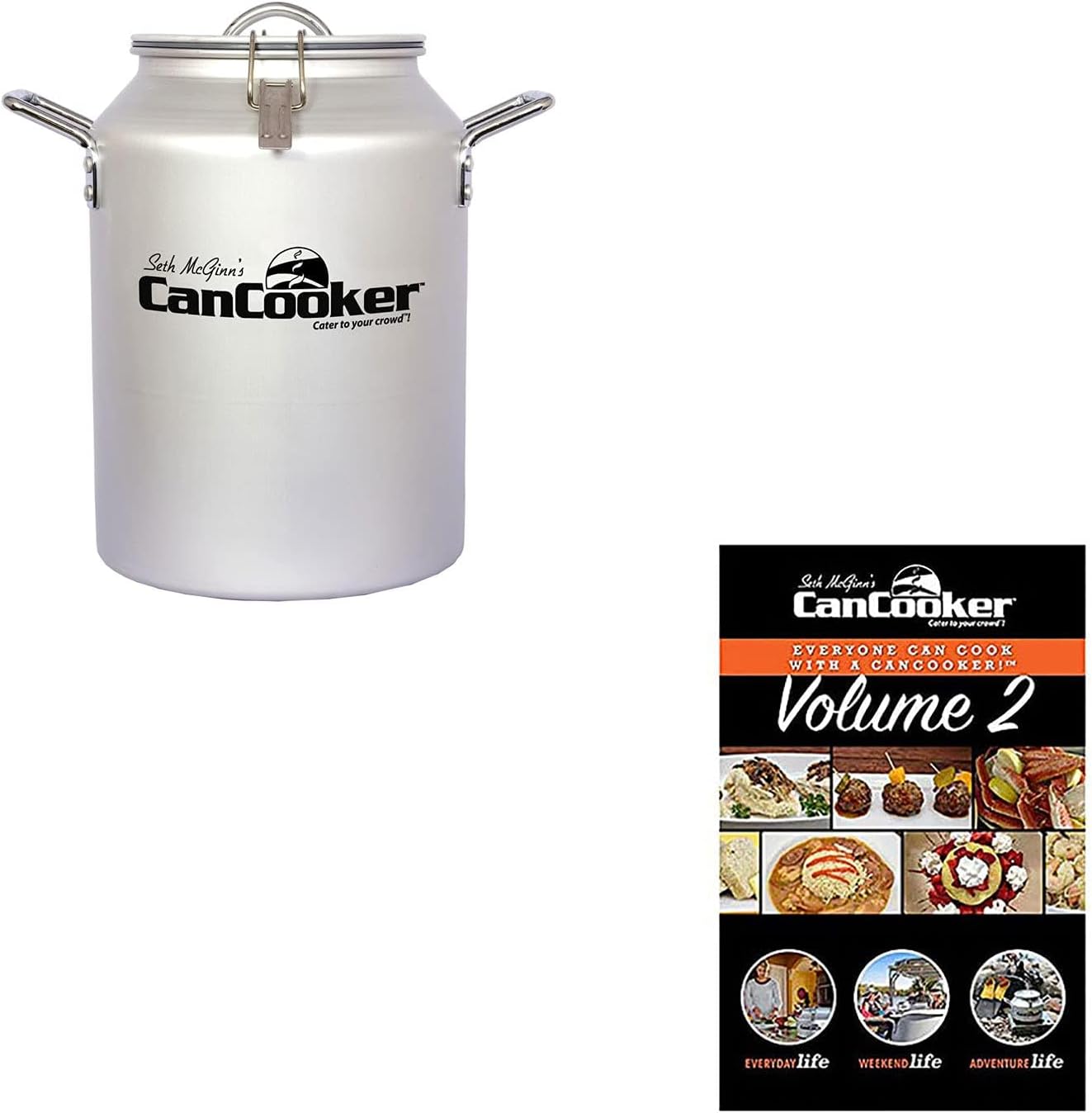 CanCooker 4 Gallon Convection Steam Cooker and Portable Multi-Fuel Single Burner with Convenient Case, Perfect for Feeding 20 People