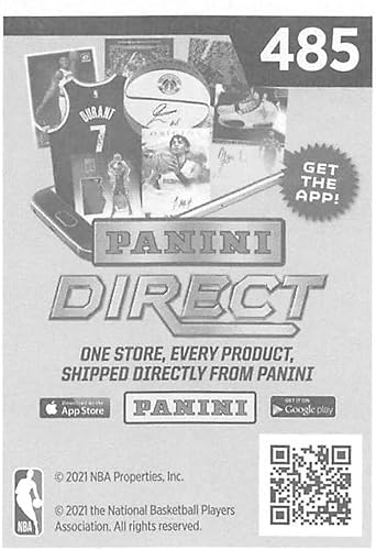 Miniatura 2 de 2020-21 Panini Stickers #485 Rudy Gobert FOIL/Star Player Official NBA Basketball Album Sticker Measuring 2.75 inch tall X 2 inches wide in Raw (NM