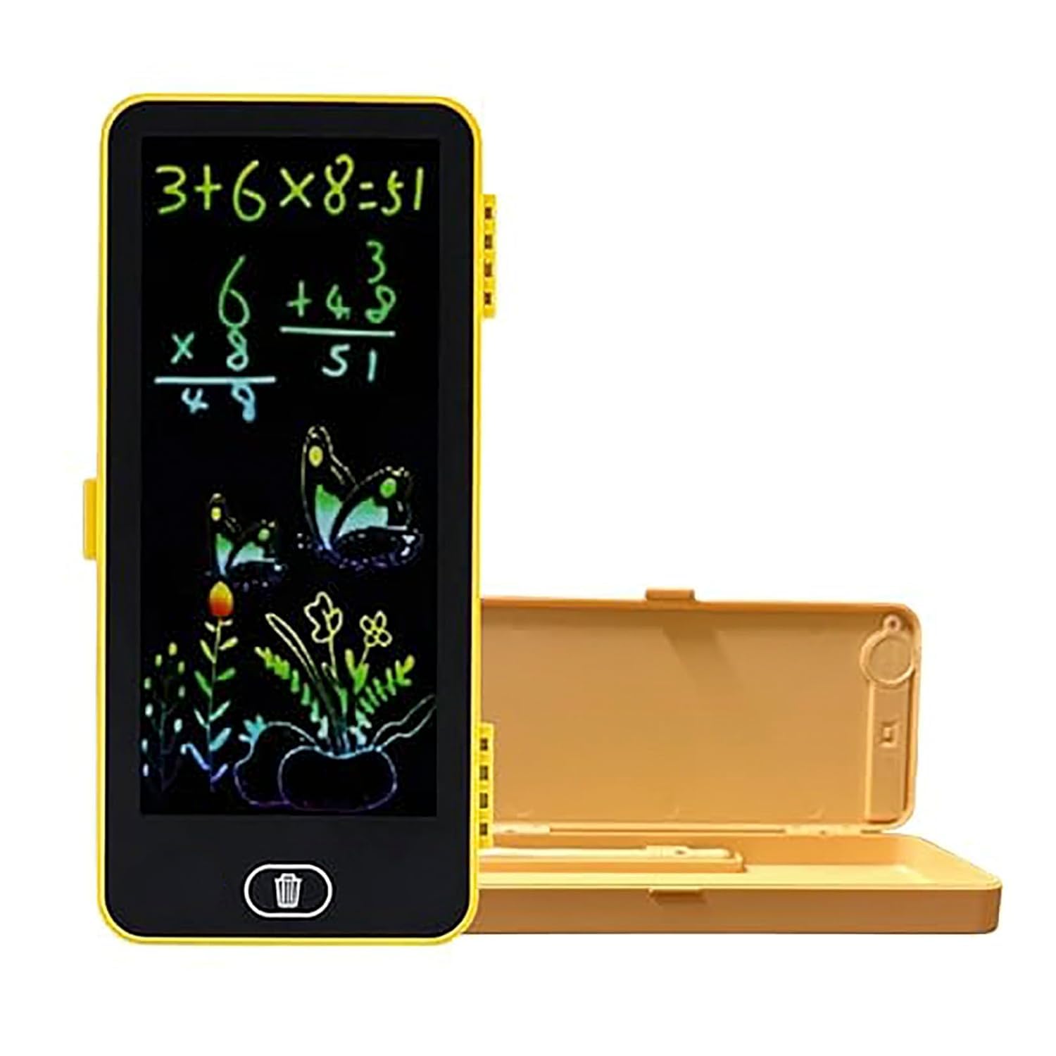Bansal AGENVCES LCD Writing Tablet for Kids 8.5/10 Inch | Digital Drawing Pad with Stylus | Reusable E-Writer Board | Educational Writing Tablet for Kids, Boys & Girls | Writing Slate-Multcolour