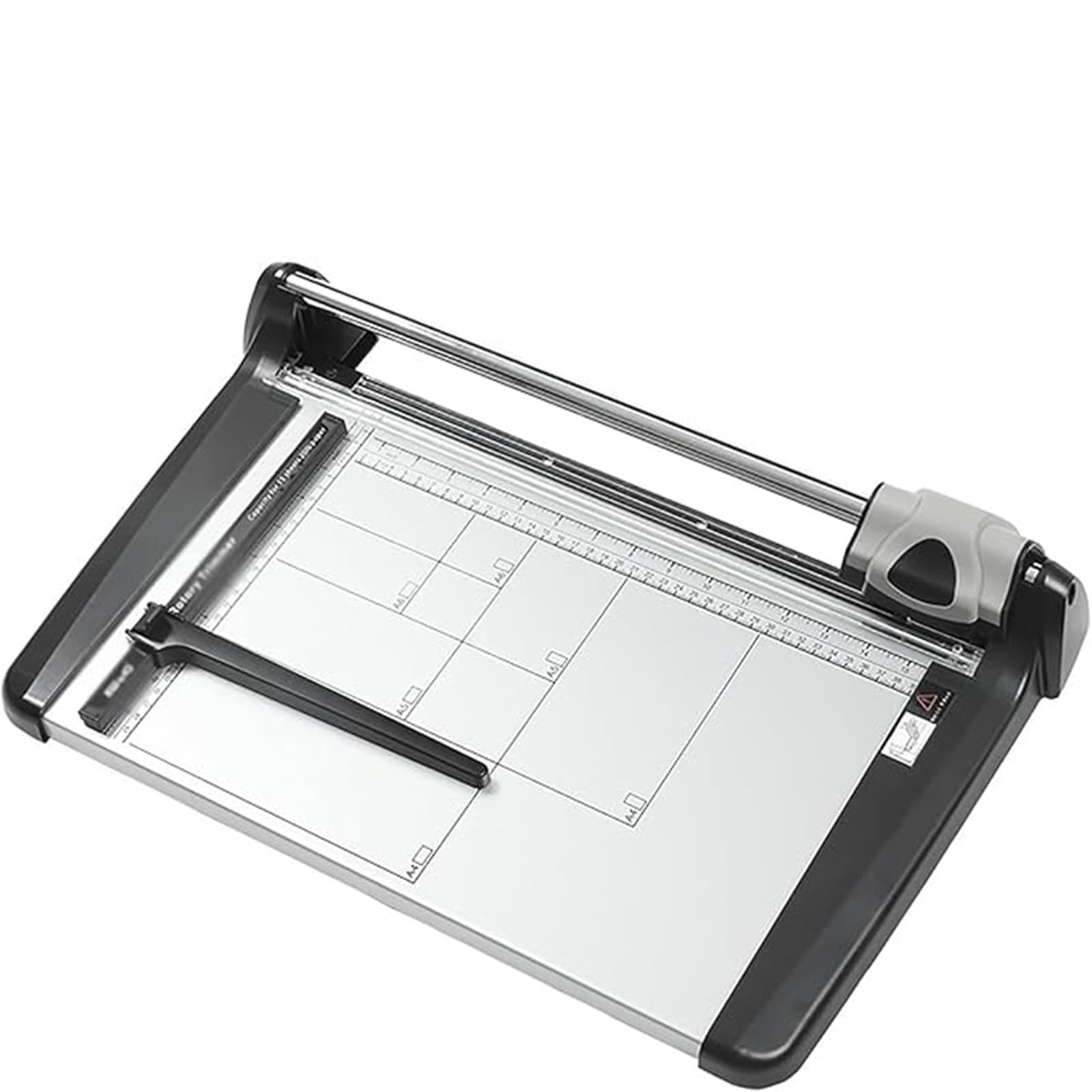 Massicot Rotatif Robuste pour Le Bureau, l'école et la Maison - Outil de découpe de précision pour Scrapbooking, Loisirs créatifs et Usage Professionnel