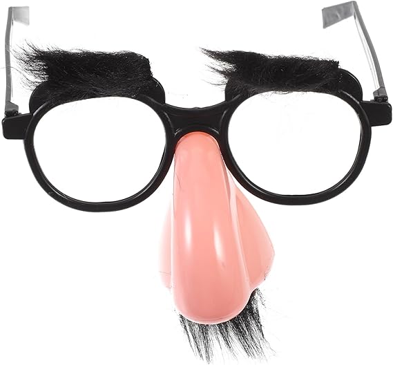 Magiclulu 1pc halloween big nose glasses funny nose dis…