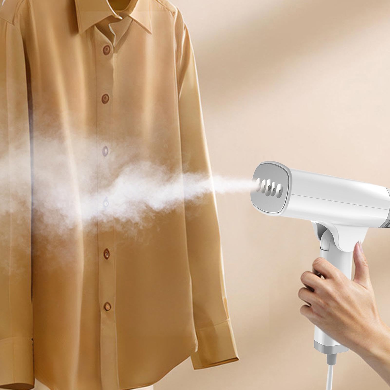 Plancha De Vapor Para Viaje Prensa de tela con panel térmico de 1300W | Pequeña máquina planchadora de mano Para ropa, camisas, sábanas, edredones, hogar, viajes, mujeres, hombres, estudiantes
