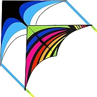 Vista 16 de Mint's Colorful Life - Cometa Delta para niños y adultos, cometa extremadamente fácil de volar, las mejores cometas para principiantes