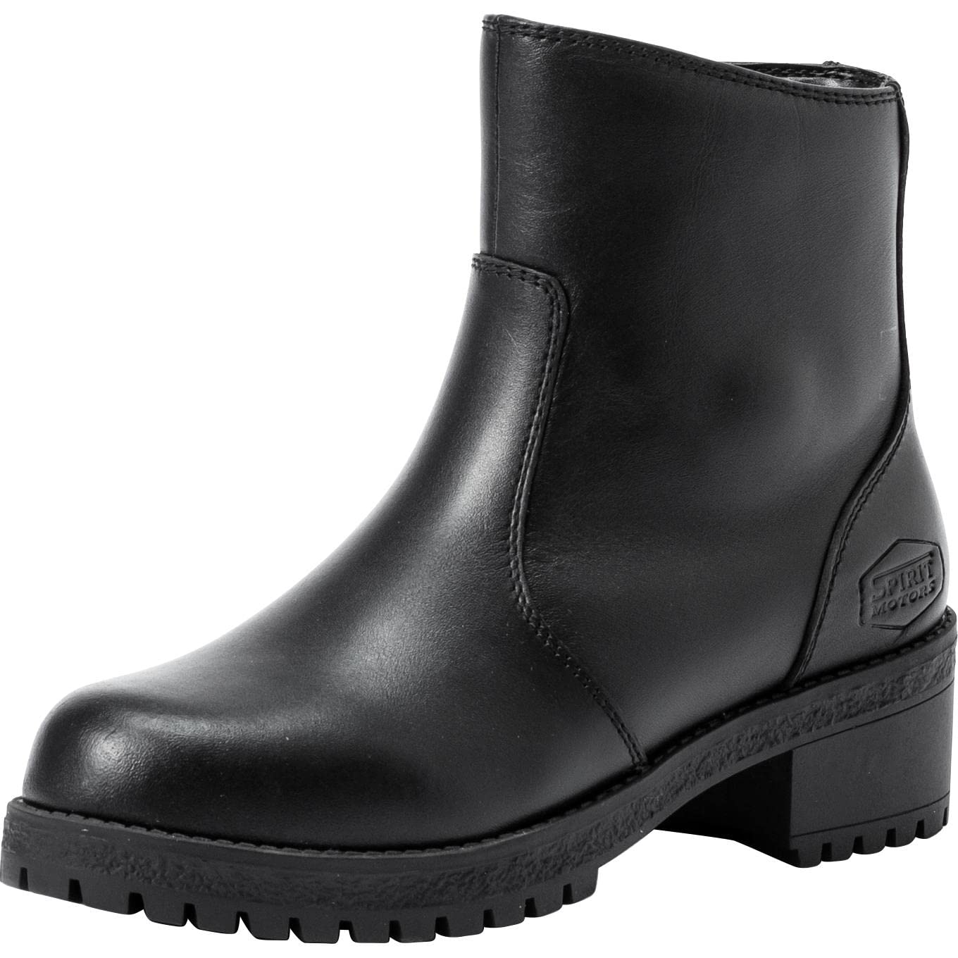 Spirit Motors Damen Lederstiefel 1.0 - Kurzschaft - 4cm Absatz - Rindsleder