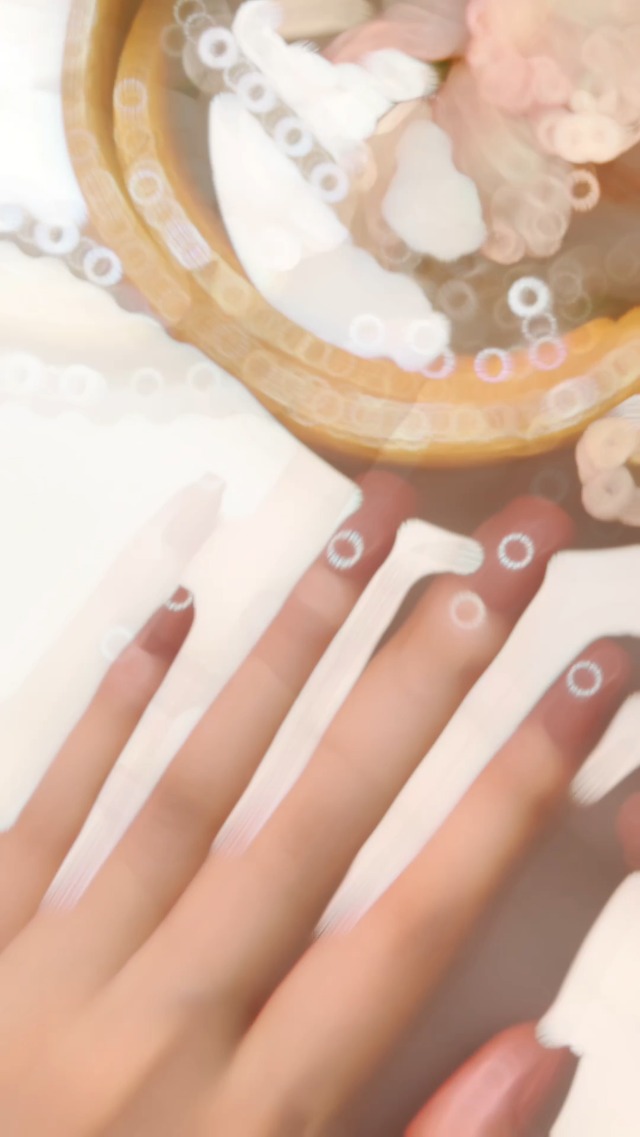 DANNI & TONI Happy-Go-Lucky Lot De 28 Films Pour Ongles En Gel Semi-durci Pour Ongles Semi-durci Motif Printemps Blanc Rose