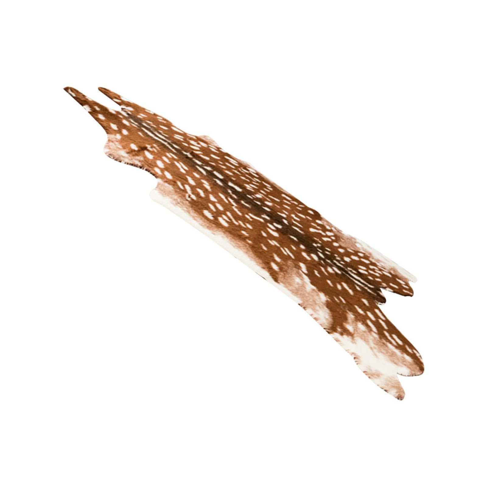 Tapis imitation peau de cerf antidérapant VANZACK ultra résistant et doux au toucher