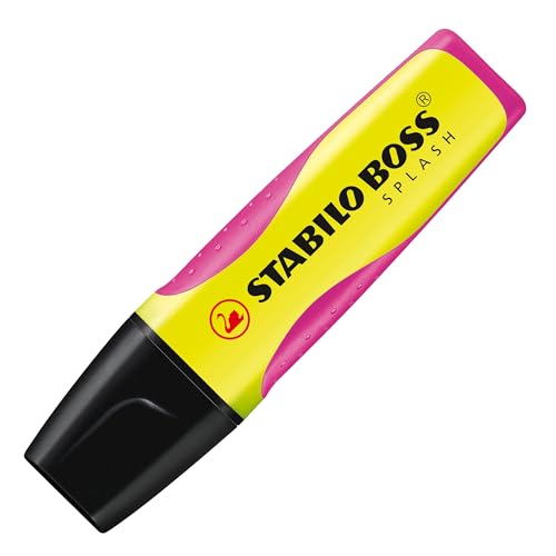 Image of STABILO Highlighter BOSS SPLASH - Wallet of 4 - Assorted Colours