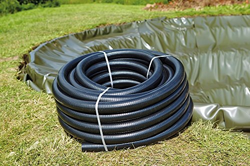 Oase 57755 Spiralschlauch schwarz 2, 25 m, Ø 50 mm - PVC-Schlauch, Teichschlauch, Wasserschlauch, uv-beständig