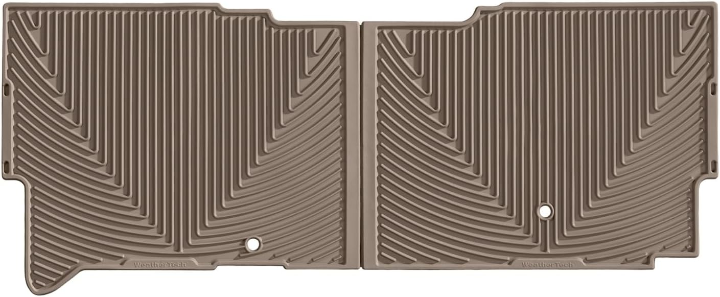 WeatherTech All-Weather Floor Mats for Ford Super Duty 2nd Row (W206GR), Grey