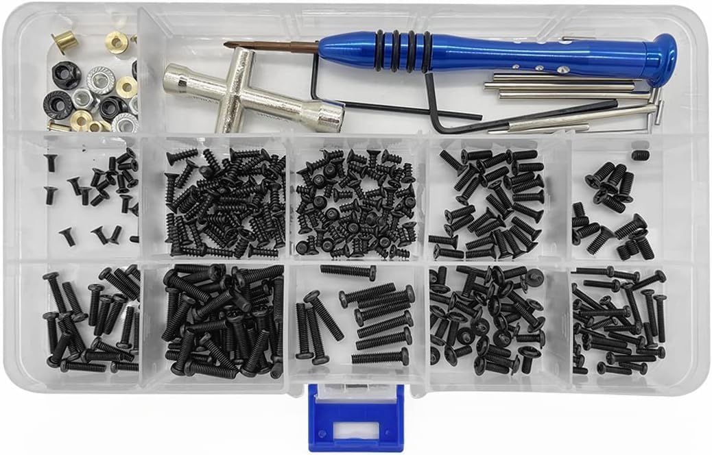 Kit De Fixation à Vis M2 M2.5 M3 Boîte à Outils Pour Pièces De Rechange De Voiture Rc~p116815764