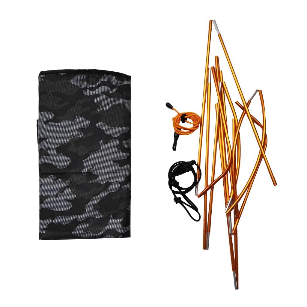 bnf® 1-Person Inflatable Boat Sun Shelter Awning Top Cover Sun Shade Grey Camo | Water Sports | Kayaking, Canoeing & Rafting | Accessories-image-13