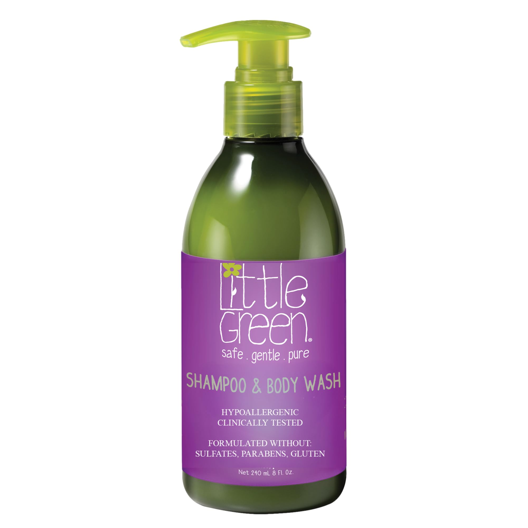 Little Green Kids Shampoo and Body Wash, 240ml