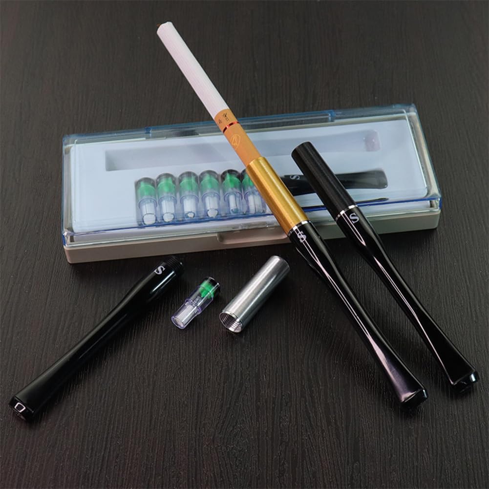 Bocchino Filtro Riutilizzabile Per Sigarette - Riduce Catrame E Nicotina - Foto 11