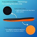 Klevr Foot Tech ComfortStep Insoles for Men & Women – Arch Support Shoe Inserts for Cushioning, Heel Comfort, Shock Absorption & All Day Foot Support for Sports, Walking & Work Shoes | Size:11 gallery image
