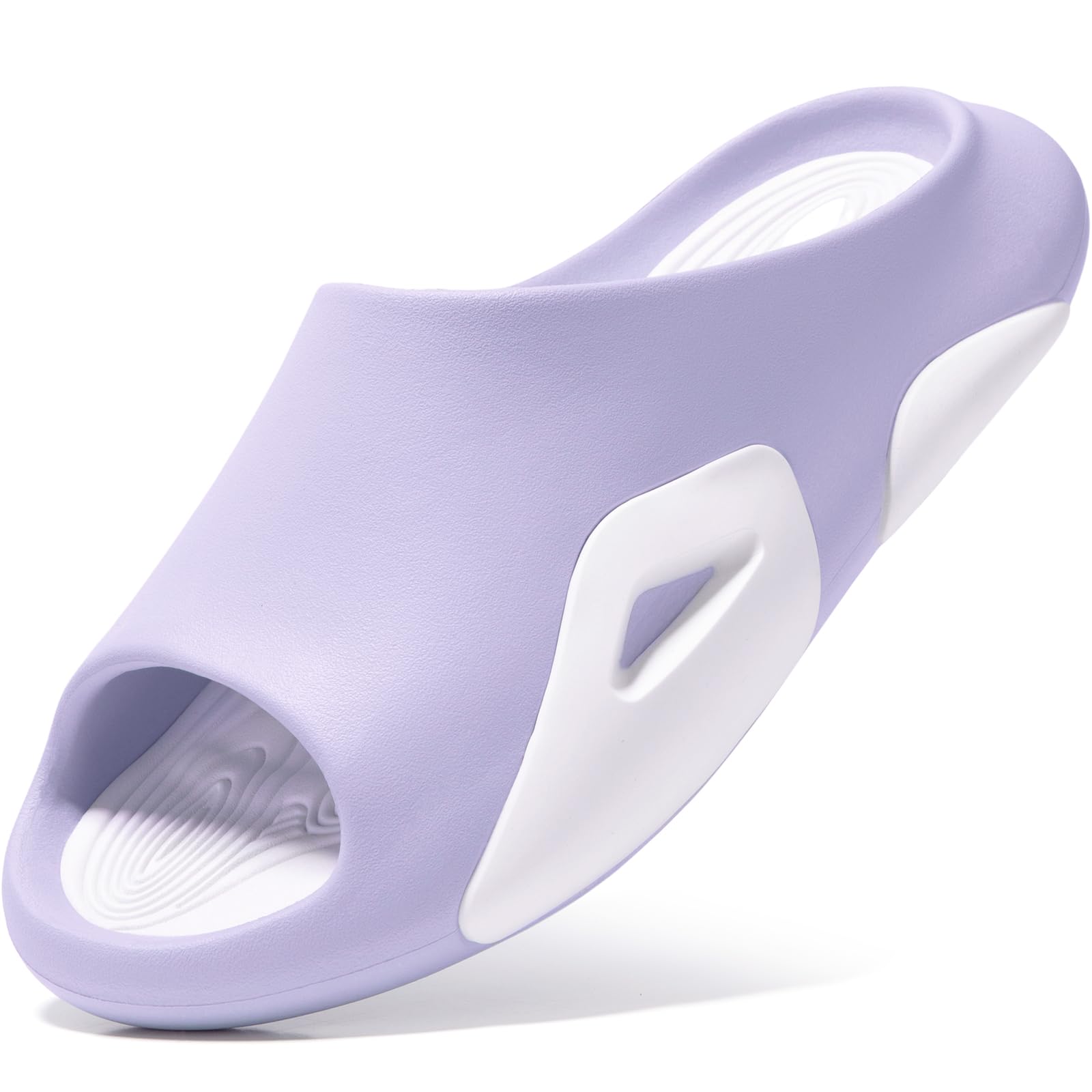 STQ Cloud Slides for Women Chunky Style Sport Slide Sandals Arch Support Recovery Slides for Post Sport