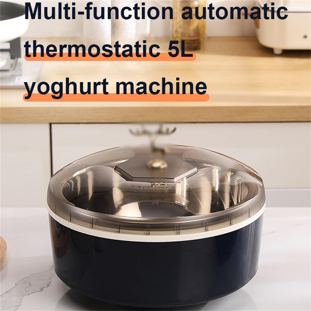 Electric Yogurt Maker 5L Automatic Thermostatic Natto Rice Wine Fruit Yoghurt Leben Dough Fermentation Machine