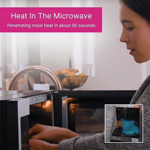 Miniatura 5 de NatraCure Almohadillas térmicas húmedas para lactancia materna fomenta la disminución, aumenta el flujo de leche, desobstruye los conductos de