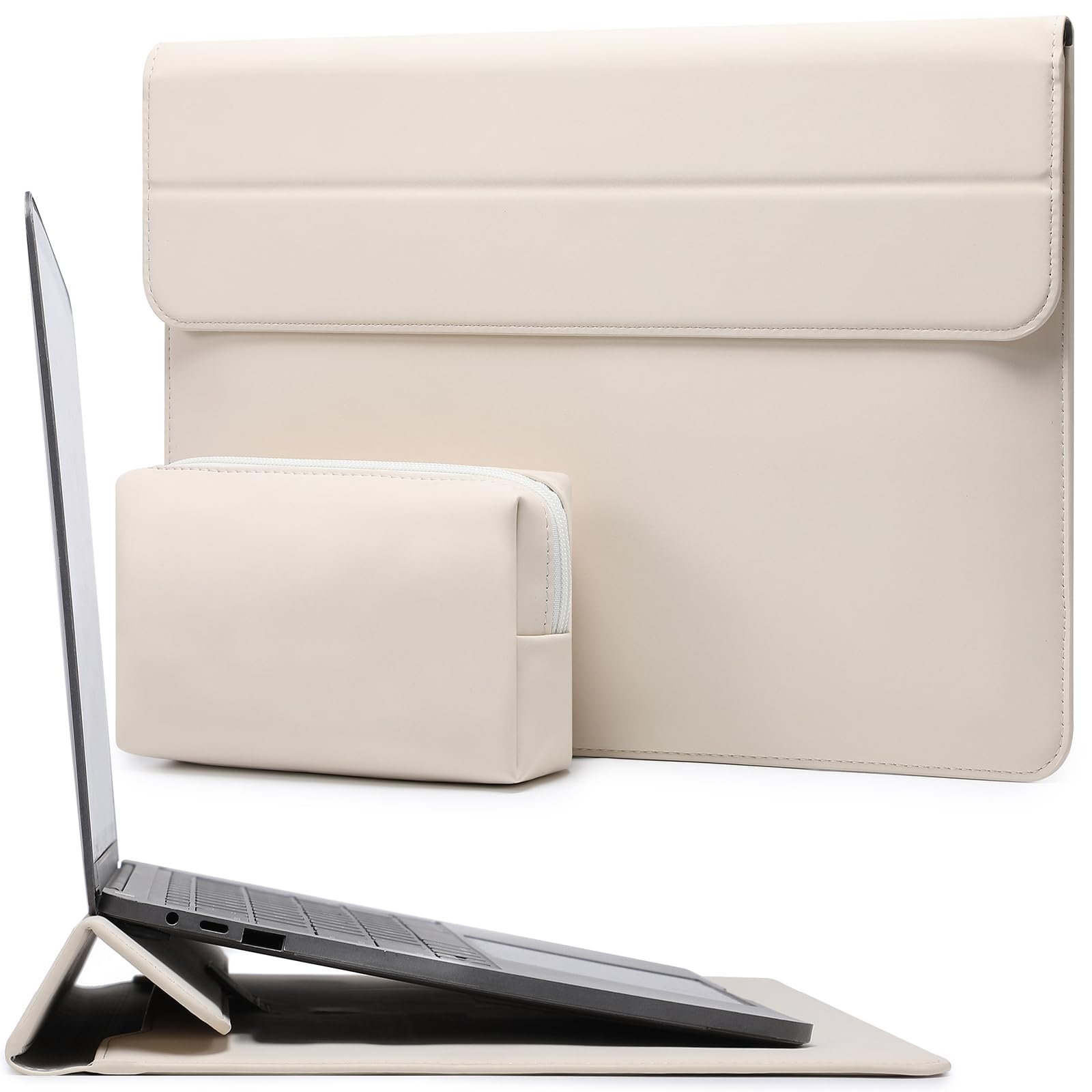 Amazon.com: HYZUO 13 Inch Laptop Case Sleeve with Stand for 2026
