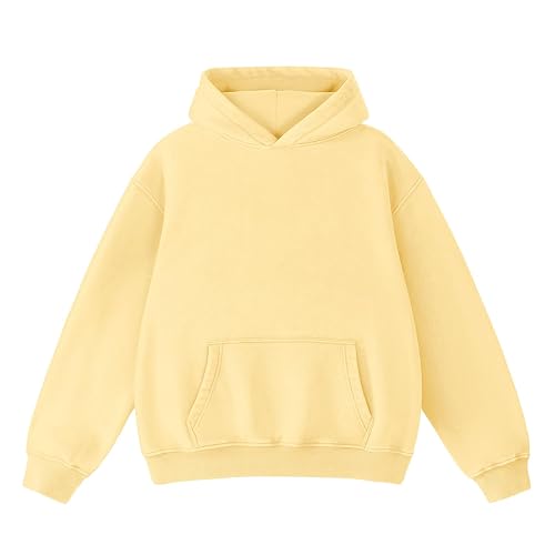Dnzzs Acid Wash Hoodie for Womens Pullover Oversized Women's Fashion Hoodies & Sweatshirts Vintage Sweatshirt Heavyweight