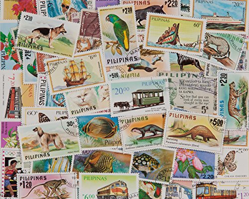 Preisvergleich Produktbild Goldhahn 100 verschieden Briefmarken Philippinen Briefmarken für Sammler