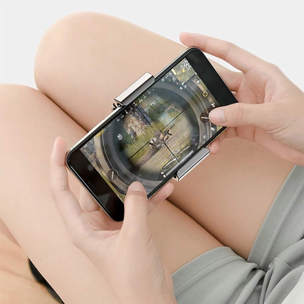 Portable Mobile Phone Cooler Game Cooling Gaming Heat Sink Audio Aux Radiator(Silver)