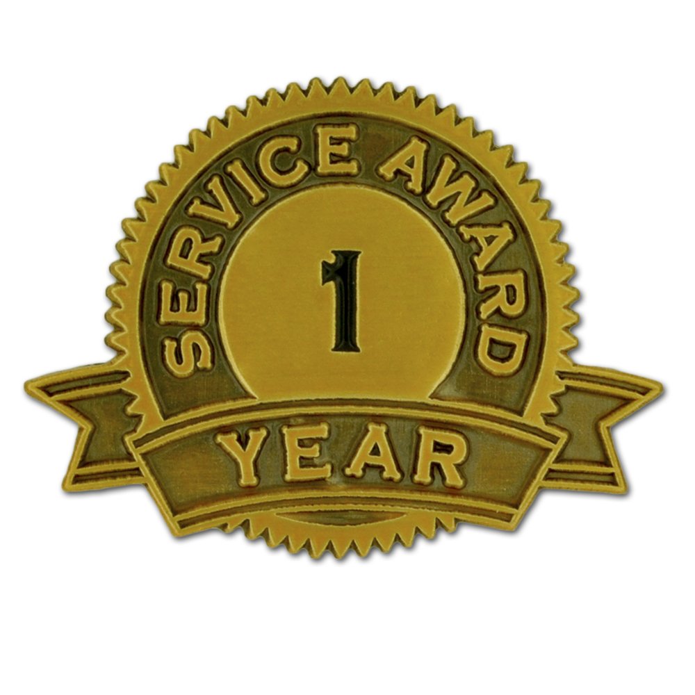 PinMart Year of Service Award Lapel Pin