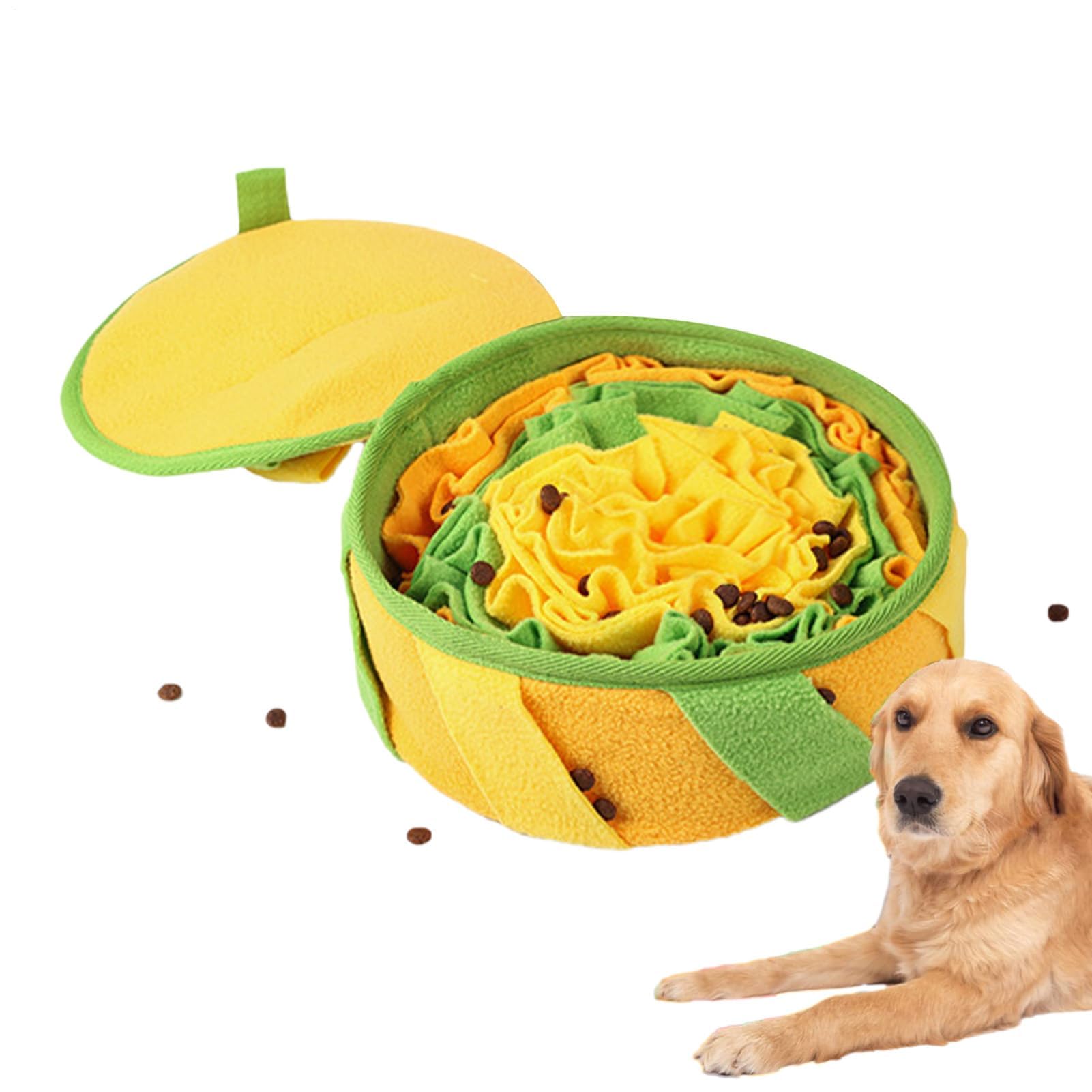 Comedero automático para mascotas Tapete de búsqueda de comida for perros - Comedero interactivo con olfateo, dispensador de juguetes for perros | Herramienta de olfateo for estimulación mental