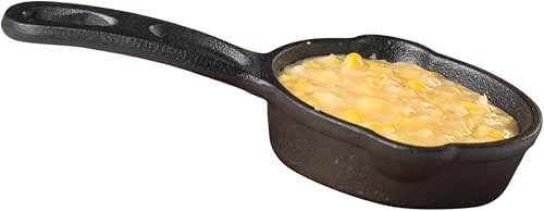 TableCraft Products CW30122 Cast Iron Mini Round Skillet 3⅝" Dia