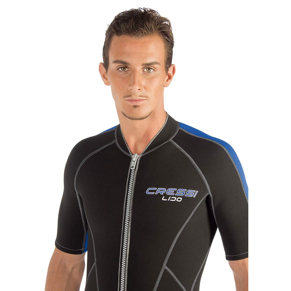 Cressi Lido Man Shorty Wetsuit 2mm - Muta Shorty per snorkeling, nuoto e sport acquatici, in Neoprene Ultra Stretch 2mm, per Uomo - 5