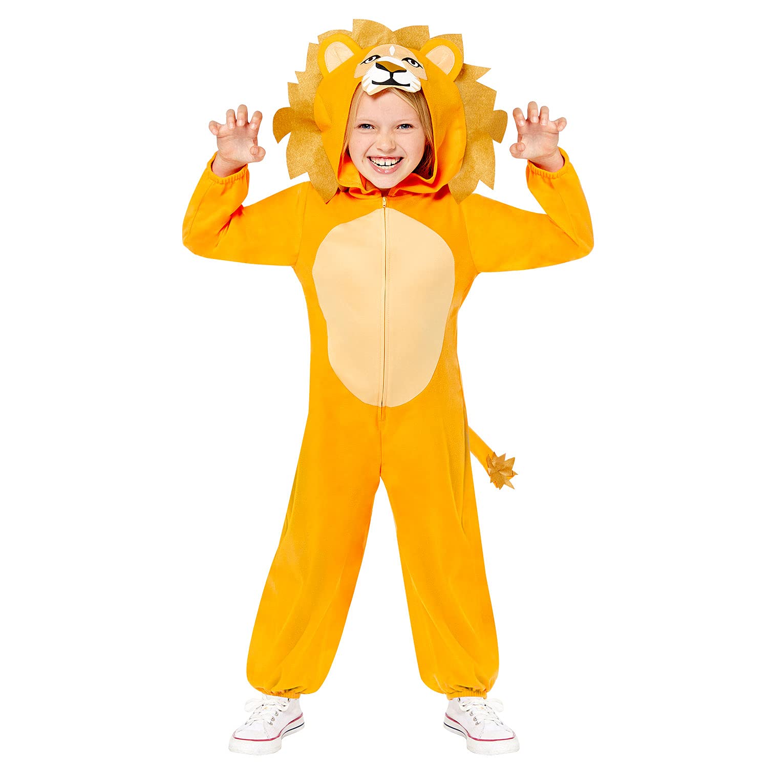 (PKT) (9908794) Child Lion All In One Costume (4-6yr)