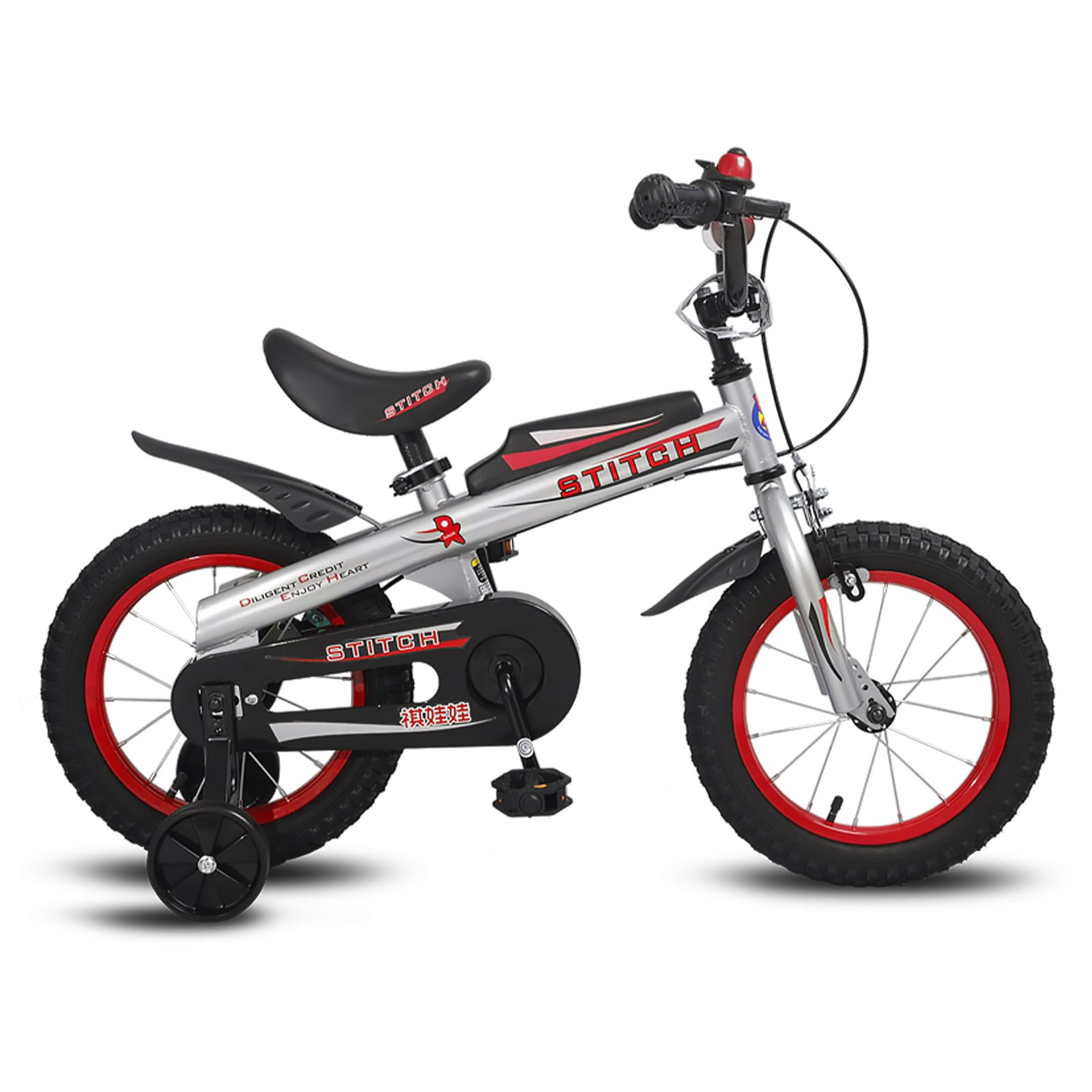 Amazon.co.jp: STITCH 12、14、16インチ 子供用自転車 ナイト騎士