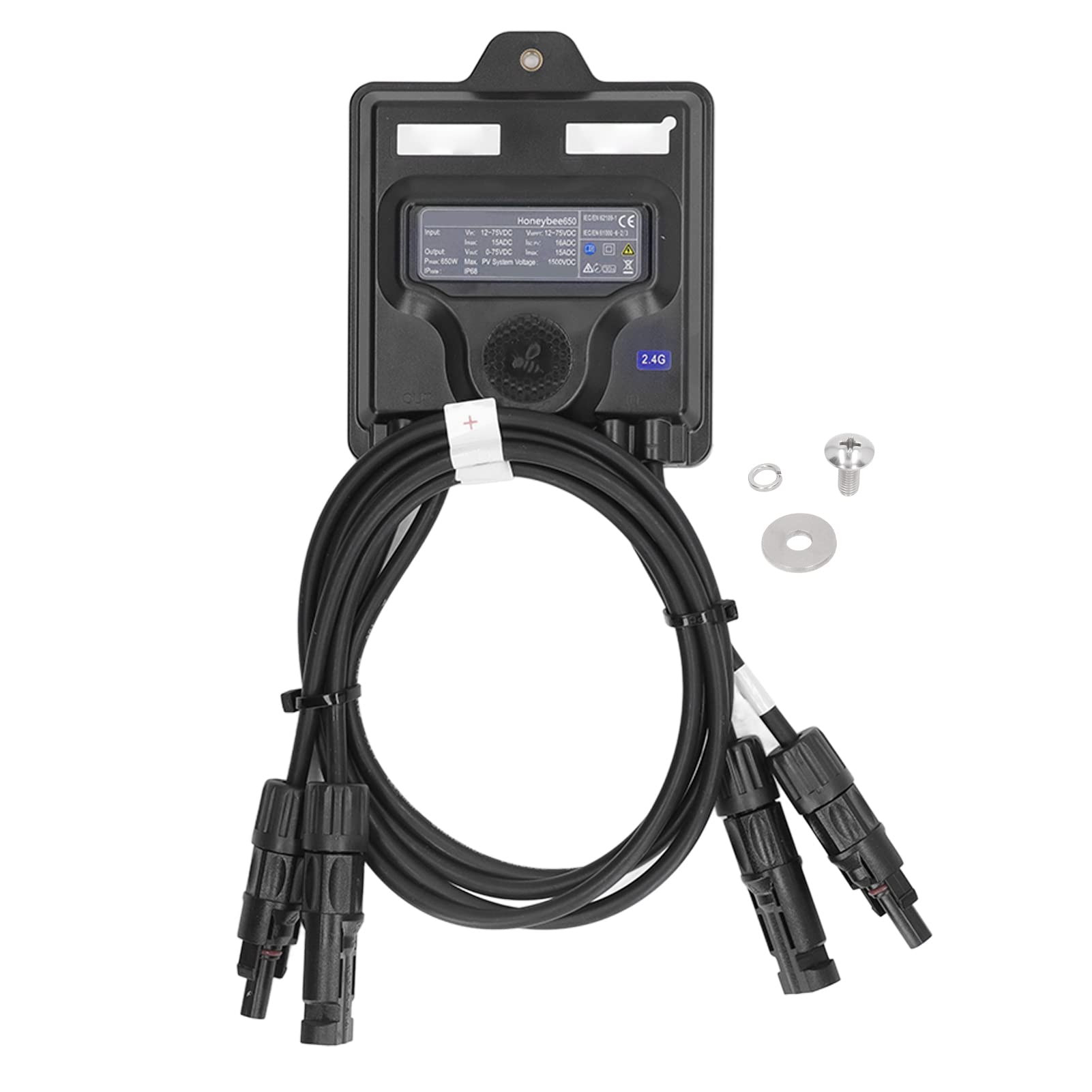 Optimizador Solar MPPT Optimizador de Energía Fotovoltaica Dispositivo Eficiente para Sistemas de Energía Solar PC Duradera de 650 W