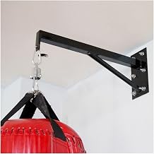 Sandbag Stand, Heavy Punch Bag Wall Bracket Hanger Hanger Sandbag Holder Wall Mount Punching Bag Hanger Ring Fixed Frame, 9 Size 40x30cmx15cm