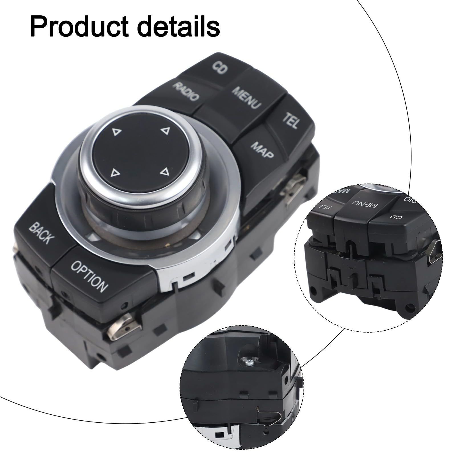 Auto 4 Pin Media Switch Controller 1 Serie E82 3 E90 per X1 E84 E70 E71, per OEM 65829231116 65829240956
