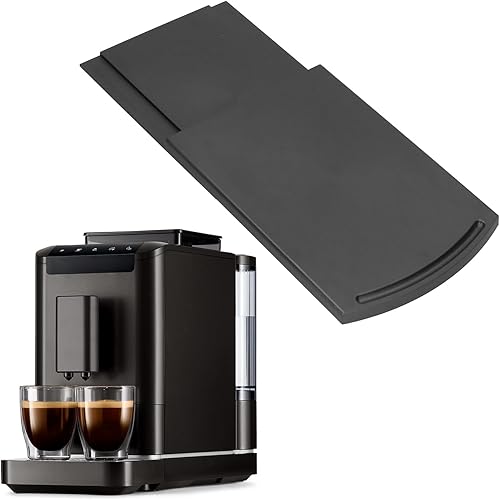Bandeja deslizante para cafetera, organizador móvil para electrodomésticos de cocina, soporte móvil para electrodomésticos de encimera, adecuado