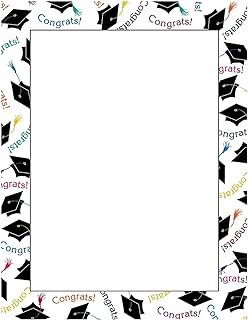 Great Papers! Graduation Letterhead, 8.5"x11", 80 Count (2014242)