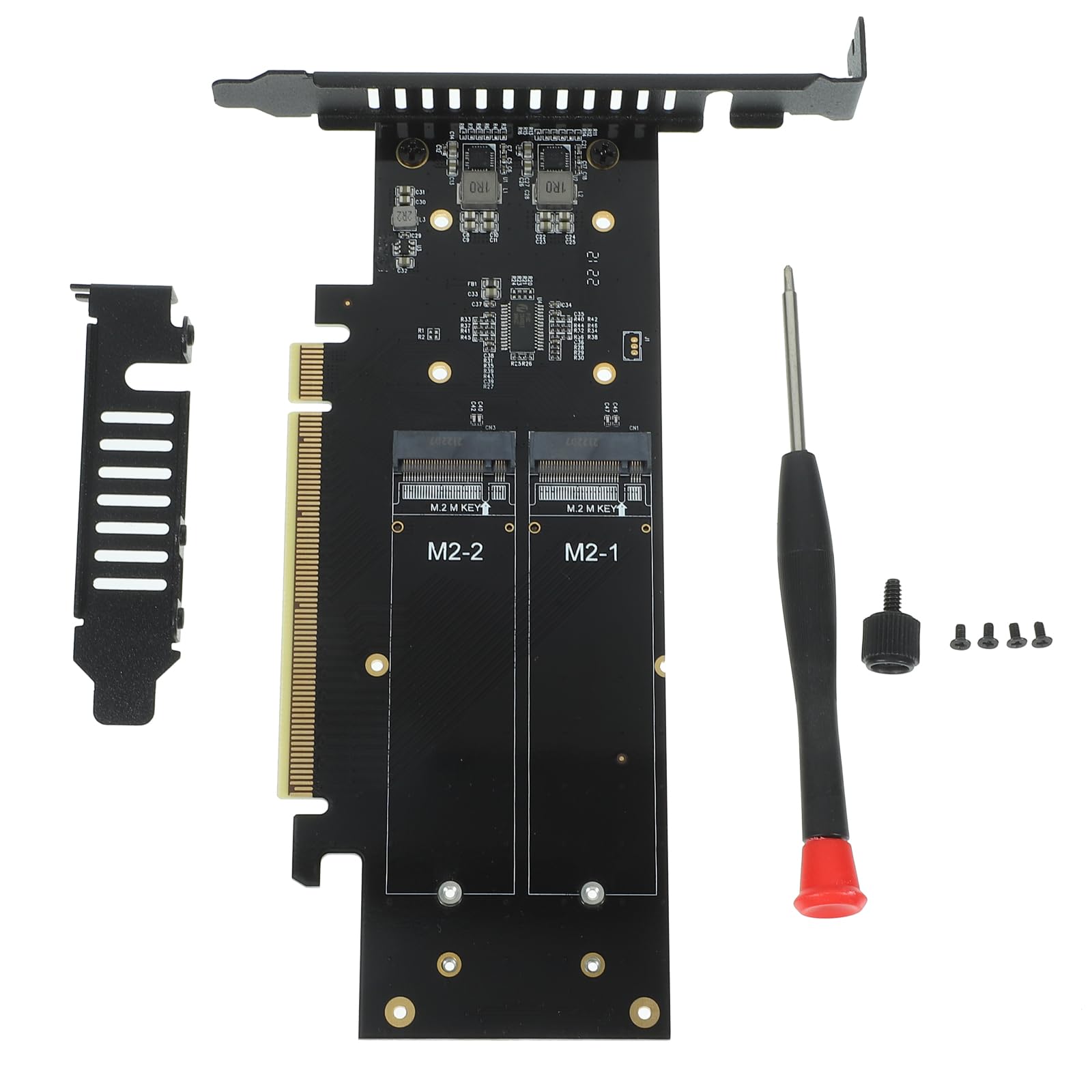 Carte de conversion SSD NVMe SHINEOFI triple vos débits PCI-E - 7