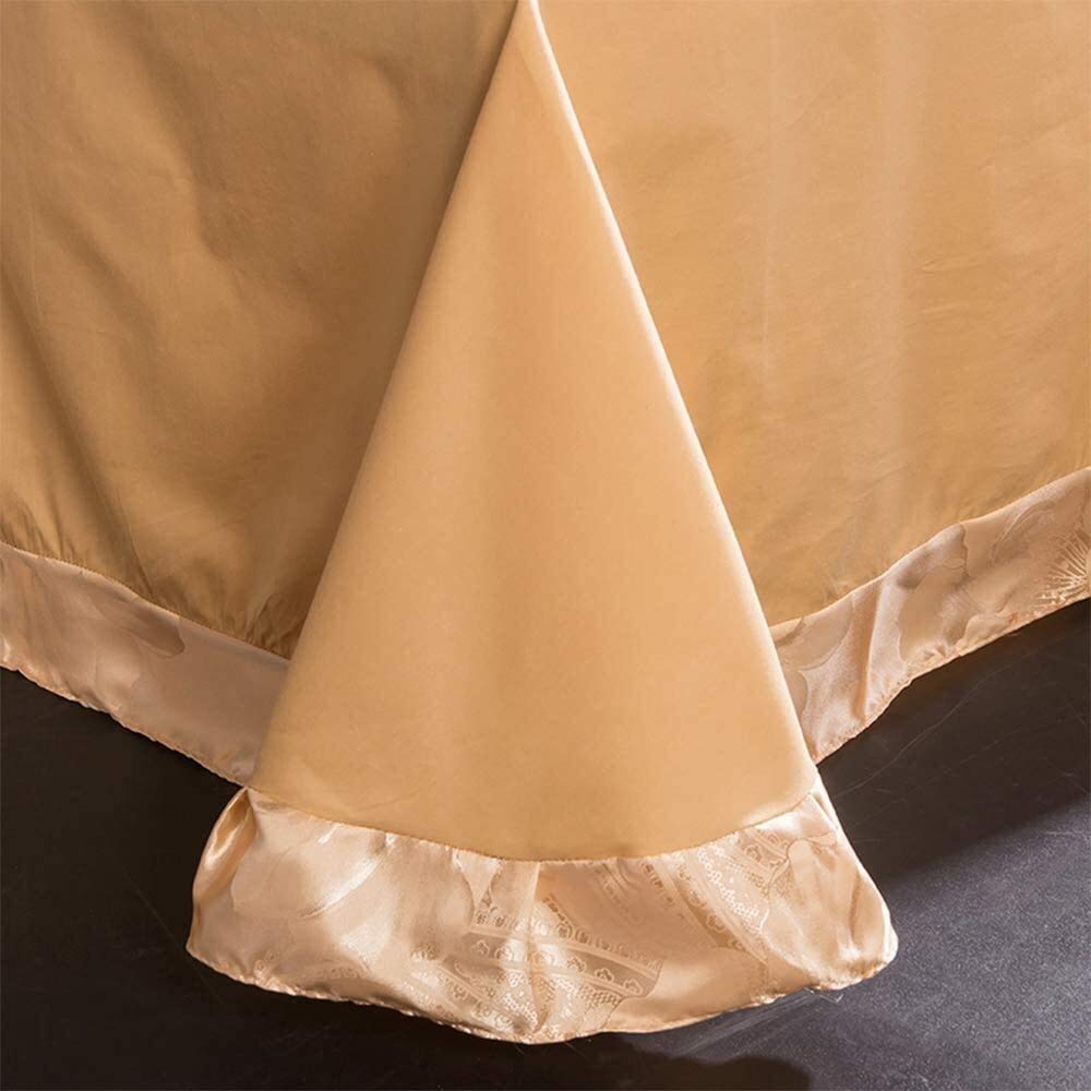 Amazon｜寝具コンフォーターセット、4ピース寝具セット、本物のシルク