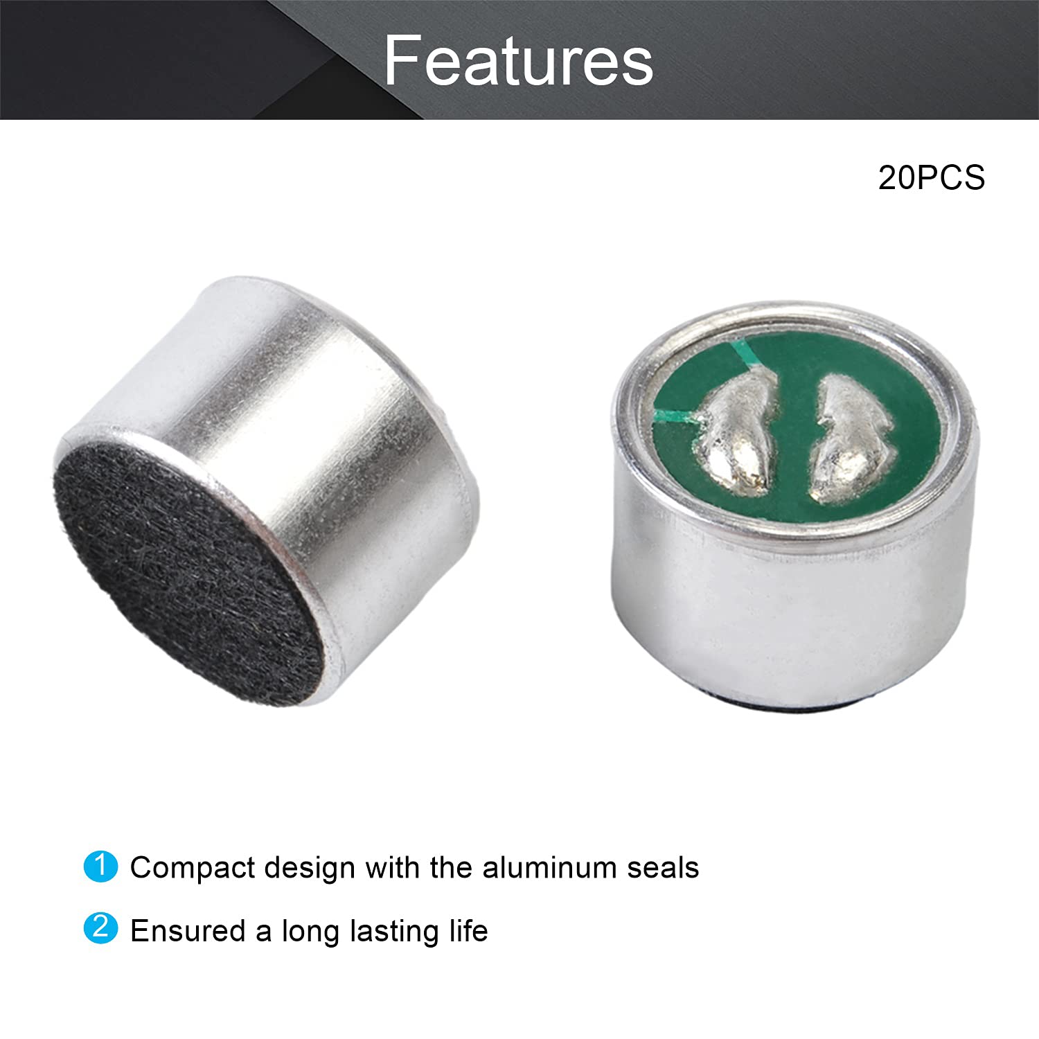 Amazon | Fielect エレクトレット エレクトレットコンデンサマイク