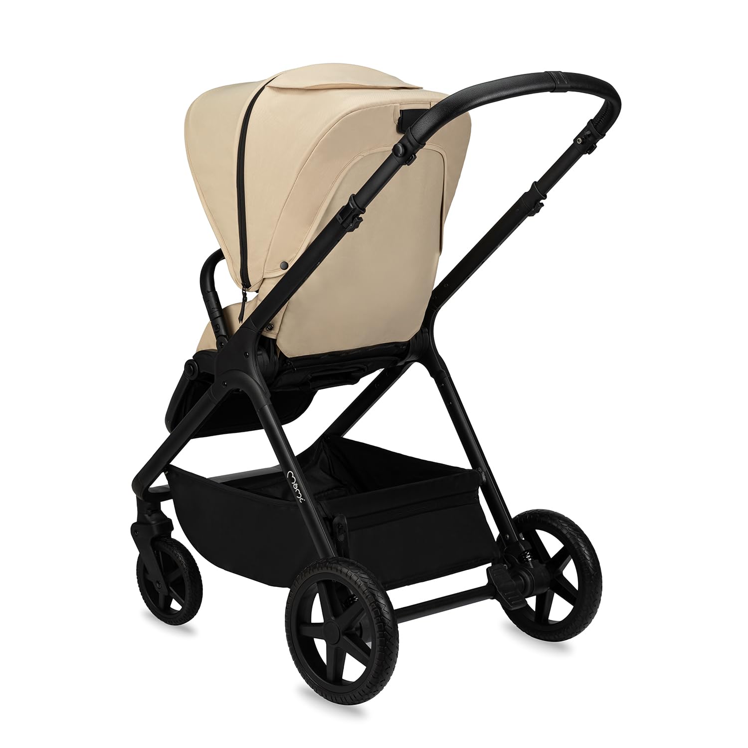 MoMi GISELLE Kombi-Kinderwagen 2 in 1 mit Buggy-Funktion, 5-Punkt-Sicherheitsgurt, ab dem 1. Lebenstag, bis 22 kg Körpergewicht (Buggy), Einkaufskorb, Matratze, Regenschutz und Wickeltasche