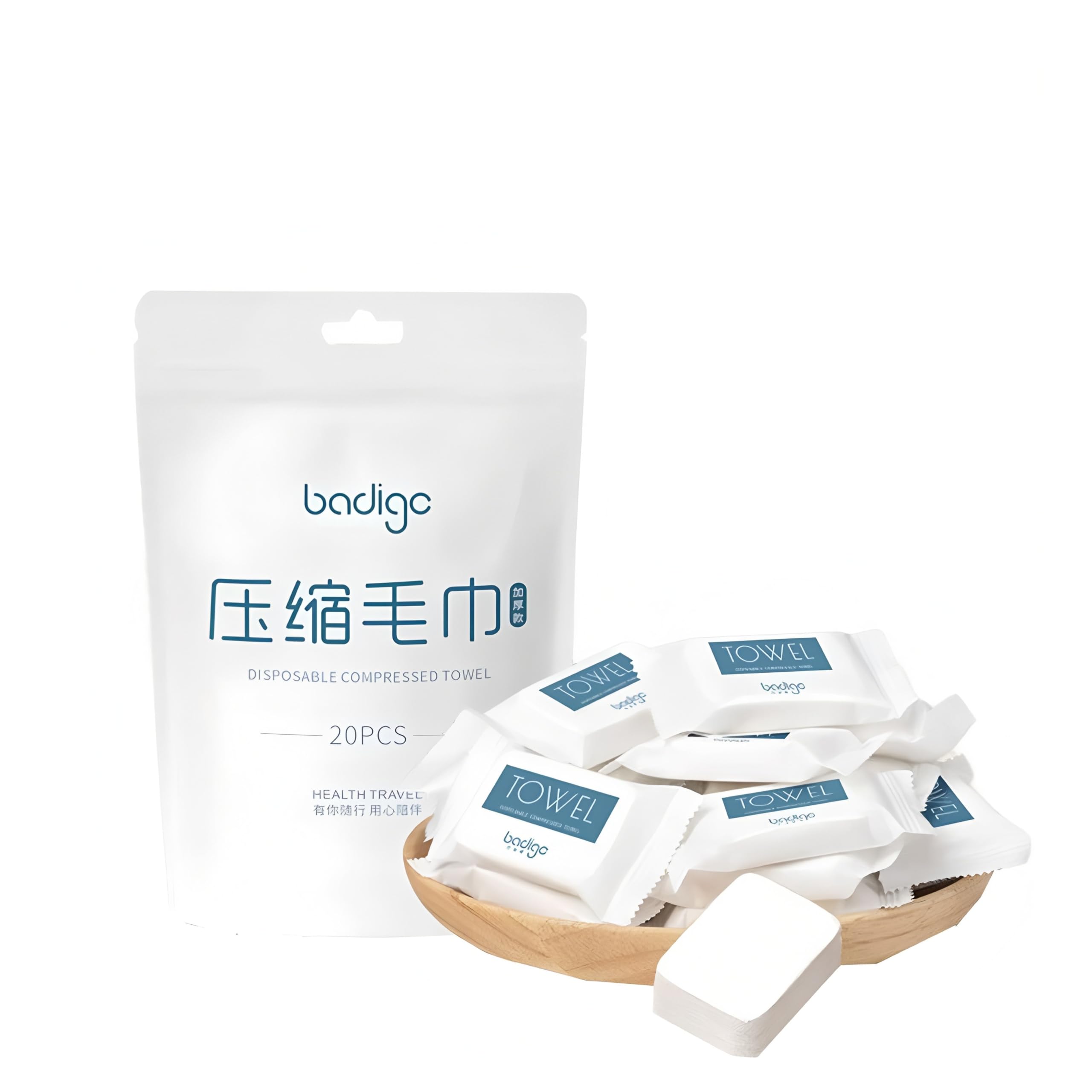 使い捨て 圧縮タオル 100枚入 旅行 出張 災害 キャンプ Amazon｜Badigo 圧縮タオル 防災 - トラベル タオル 使い捨て