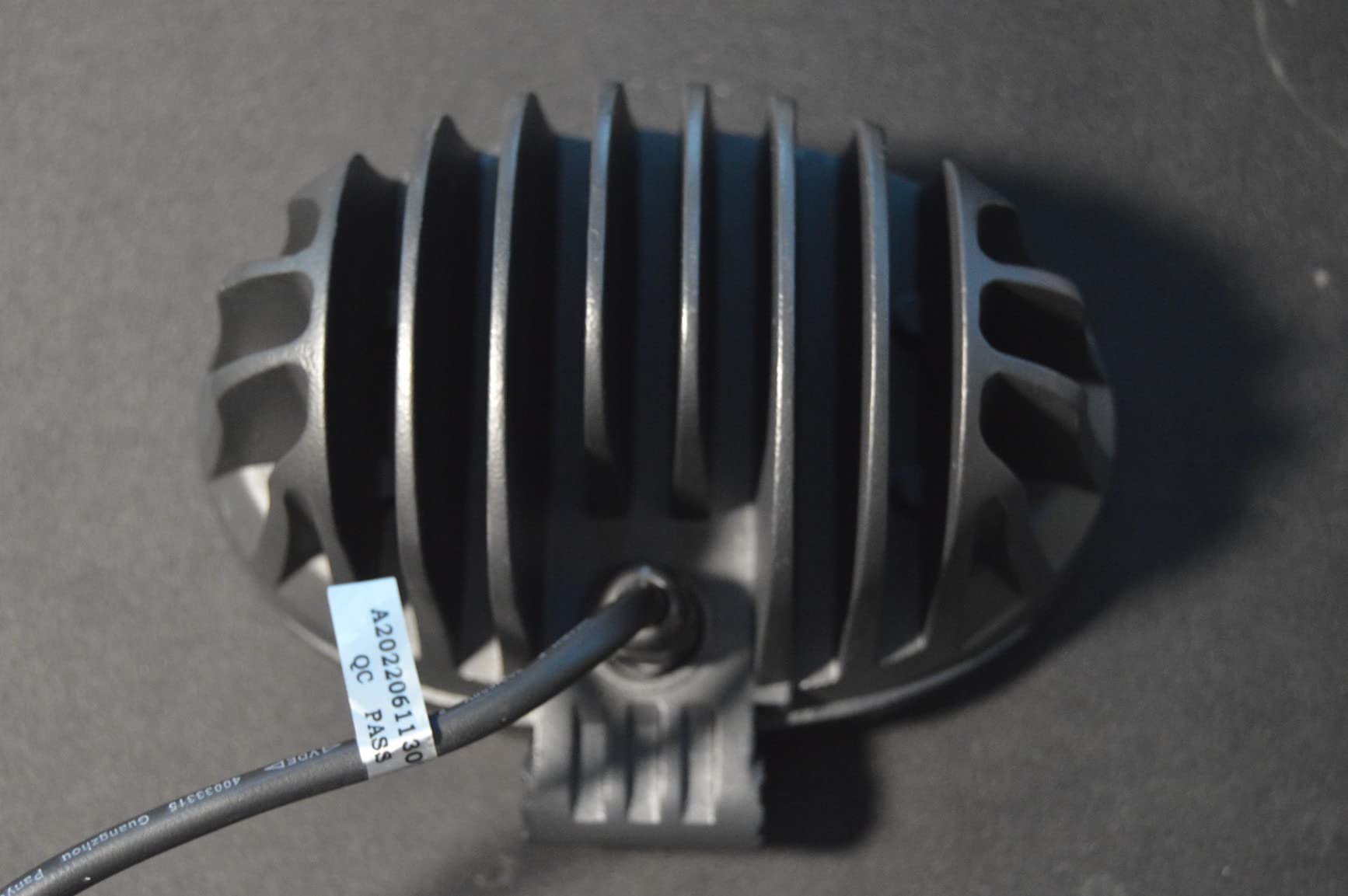 6.5-inch Oval LED Tractor Flood Work Light, 5850 Lumen, 1 Pack