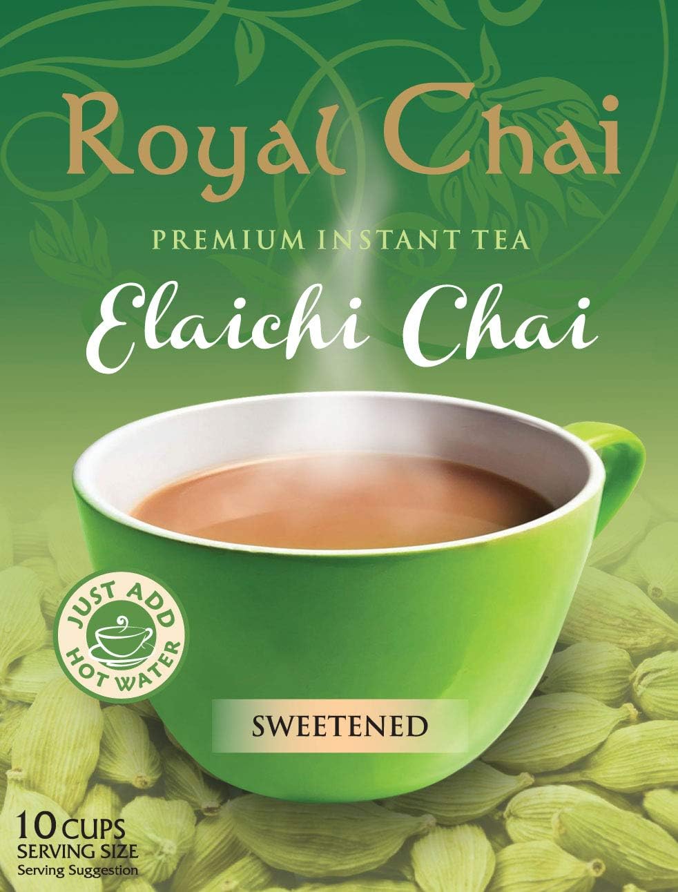 Instant Indian Tea Royal Chai Elaichi Premium Instant Indian Tea Sweetened : Amazon.co.uk ...