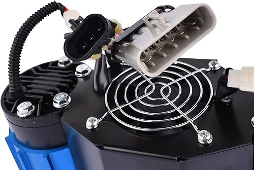 Miniatura 8 de GELUOXI Reemplazo del compresor de aire gemelo de 12 V de alto rendimiento para CKMTA12 a bordo doble compresor de aire de alto rendimiento universal