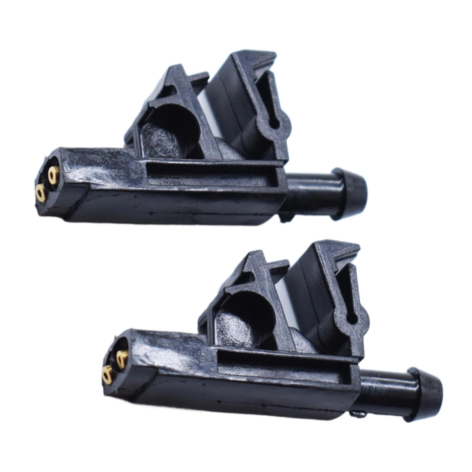 Asgtydhl One Color Windshield Washer Nozzles 2X Front Windshield Wiper Washer Jet Nozzle Spray Fit For Partner 406 605 Fit For Xantia Zx 6438A0 643889 Universal Fit Nozzles