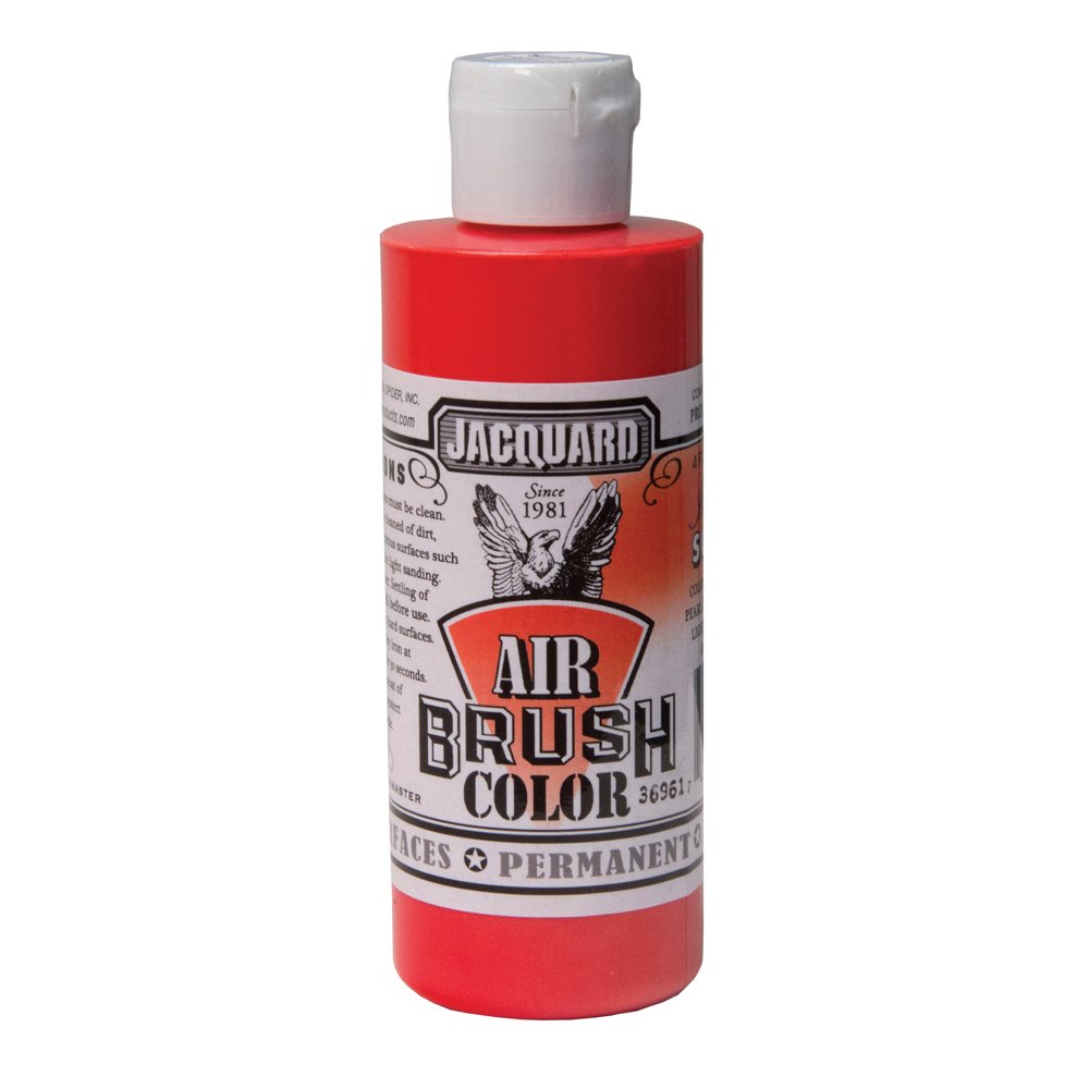 Jacquard Airbrush Color 4Oz Iridescent Scarlet
